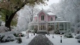 Victorian winter gardens. 1 hour 4K TV Wall Art screensaver.
