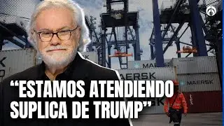 “Ya me estás deprimiendo”, Ruiz-Healy analiza los aranceles a China que inician en enero