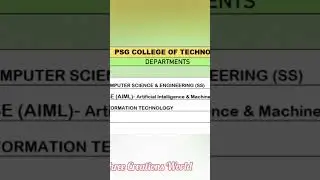 CUT-OFF DETAILS PSG TECH-Full video CLICK THE LINK
