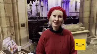 Hexhamtv Interview Skimstone Art's Artistic Director for Peace Night.