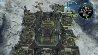 Halo Wars 3v3 {AI}{NO COMMENTARY}{FROZEN VALLEY}