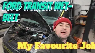 @Theneurodivergentmechanic Ford Transit Wet Belt Replacement: My Favourite Job: Become A Mechanic