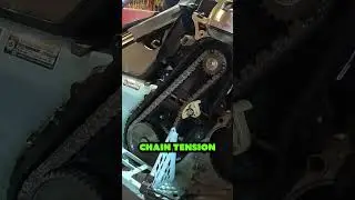 Proper chain tension on Gen 5 Ski-Doo! #skidoo #snowmobiling