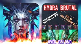 Hydra 🐉 Brutal❗️Umbral is MVP🏅Don&lsquo;t sleep on her❗️feat. by Husk & Ma&lsquo;Shalled | RAID Shadow Legends