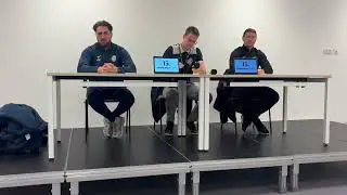 Pressekonferenz nach dem Krombacher Westfalenpokalspiel SG Wattenscheid 09 - FC Gütersloh