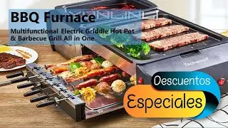 Multifunctional Electric Griddle Hot Pot & Barbecue Grill All in One BBQ Furnace