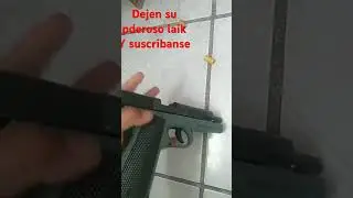 Pistola realista y super realista de balines de fierro