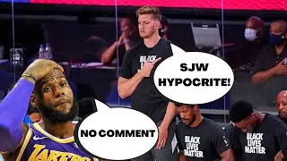 Miami Heat SUSPEND Meyers Leonard INDEFINITELY after BIGOTED SLUR! NBA's SJW Lebron James SILENT