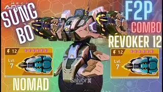 🌈🦄Nomad + Revoker 12 Build ⚡ Best Mech Arena Close-Range Combo 2025!| Mech Arena
