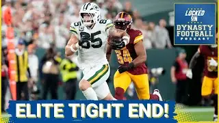Packers TE Tucker Kraft DOMINATES Thursday Night | TOP-5 Dynasty TIGHT END?