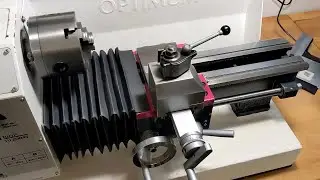 Mini lathe ways and leadscrew DIY protection: belows from left