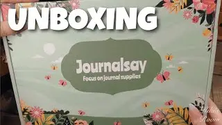 Sub) UNBOXING huge Journal Supplies /大量のコラージュ素材の開封🕊ft Journalsay