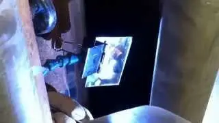 Mirror tig welding at work