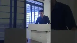 Audition at clg...singing a @shawnmendes song