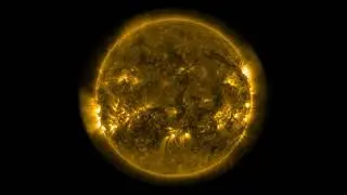 Time Lapse Video Our Sun - One Month of Sun Activity, Solar Flares