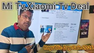 All Mi TV & Xiaomi TV Deals 🔥 | Flipkart Republic Day Sale 2026 | Biggest Discount on Smart TVs
