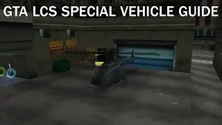 GTA LCS Special Vehicle Guide: Unique/FP Maverick (PSP Only) (Part 1)