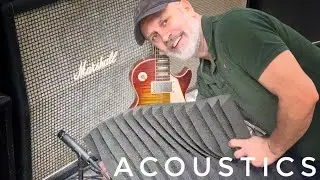 Acoustical Treatment Experiments for ELECTRIC GUITAR Recording