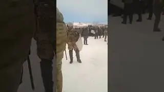 Тысячи жителей вышли на улицу Башкирия Баймак #баймак #башкортостан #shortsvideo