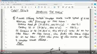 DOUBLING THE ANGLE AT THE BOW BA 5047 GOWANS HEAD AND LT WITH 1 HSA ANGLE