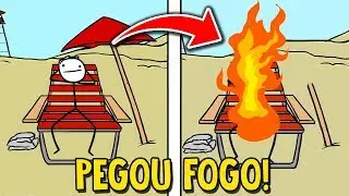 Morreu PEGANDO FOGO na praia! - Kill da Guy