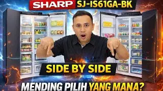 Review Sharp SJ-IS61GA-BK: Kulkas Sultan Harga Merakyat di 2025?