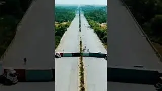 Imran Khan Long March, Road Conditions,  25 May 2022, Islamabad,  Pakistan