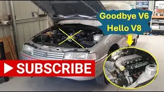 VN V6 to Holden V8 Engine Conversion