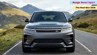 Range Rover Sport нового поколения 2026 &ndash; роскошь и производительность, как никогда прежде.