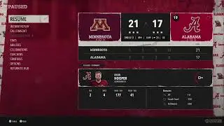 Minnesota at Home.....Roll Tide!