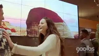 Large Scale 4K Video Production Company - Ross Tower Dallas Digital Wall