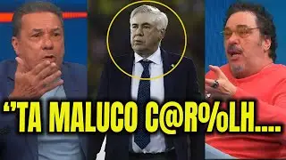 🔥DEBATE EXPLOSIVO! GALVÃO E AMIGOS DISCUTEM ANCELOTTI E NEYMAR