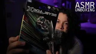 Удовлетворительная ASMR-распаковка | Beyblade X: Keel Shark и Lance Knight