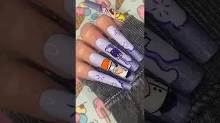 90&rsquo;s Nostalgia #cartoon #nailart #shorts #shortsvideo #diy #explore