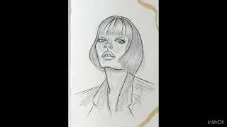 Turning my sketches into colouring page
