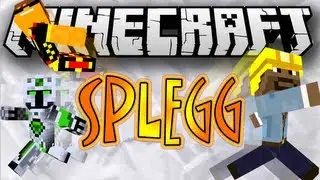 SPLEGG!!! - Mini Game w/ iCanFlyJake and TediousTheGamer - Minecraft