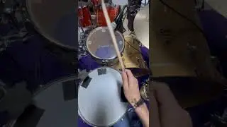 Ludwig Tom Toms 12&rdquo;14&rdquo;16&rdquo; #drummer #drums #evansdrumheads
