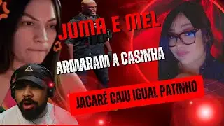 INACREDITAL🚨 MEL E JUMA 🚨ARMARAM PRA PEGAR AS 📌TRAIÇOES DE JACARE PEREIRA🚨e ele caiu direitinho📌