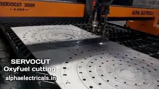 CNC Gas Cutting| Mild Steel Cutting | Oxyfuel Cutting Machine | Alpha Electricals