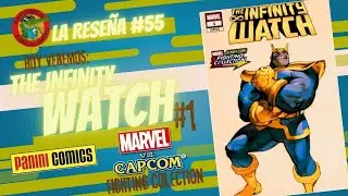 The INFINITY WATCH #1 MARVEL VS CAPCOM PANINI M&eacute;xico La rese&ntilde;a #55