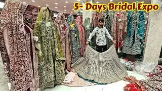 5-days Birdal expo || Shaadi+Walima Combo Partywear Premium Frock Style Palazzo Dresses