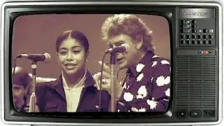 Johnny Hallyday en duo avec Tanya St Val  