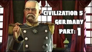 Part 1: Let's Play Civilization 5, Brave New World, Germany Immortal - 