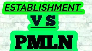 Establishment VS PMLN   |  An Important video