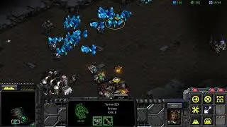 Starcraft Remastered: Terran 08 The Big Push - Record Speedrun 09:29