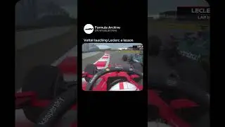 Leclerc VS Vettel 😍👌💪 #leclerc #vettel #f1 #ferrari #astonmartin