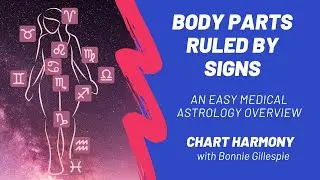 Body Parts Ruled by Signs ✨🌙💫  #medicalastrology 💫🌙✨ Bonnie Gillespie's Chart Harmony