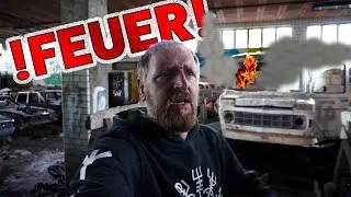 WIR MÜSSEN DAS FEUER LÖSCHEN! BRANDSTIFTER ERWISCHT IN EINER VERLASSENEN FORD-WERKSTATT