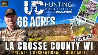 66 Acres of Buildable Hunting Land in Mindoro WI | United Country Real Estate | 8K Video Tour