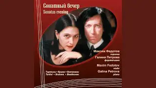 Violin Sonata in G Minor 